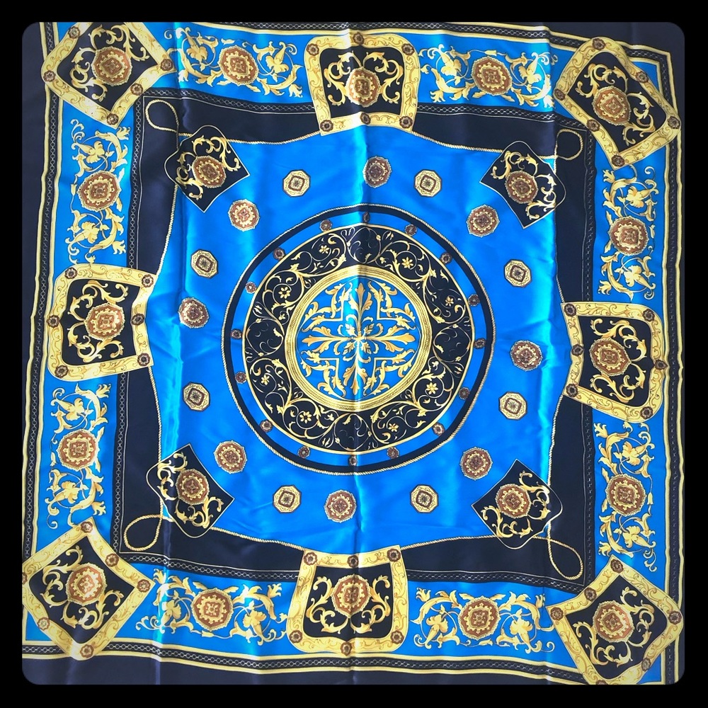 New Luxury Hand-Made Silk Scarf Wrap
